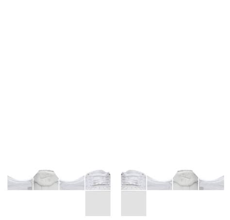 White Roblox Shoes Template